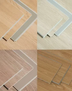 Wood Grain SPC Lock Flooring Waterproof Eco-Friendly Anti-Scratch Anti-Deformation Click Installation Traditional Design