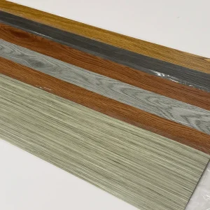 Wood Grain Waterproof Self-Adhesive Flooring for Home Decoration