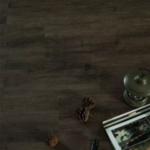 Wood Grain Wide Plank Vinyl Composite Flooring Waterproof Elastic Wear Resistant for Hospital School Projects
