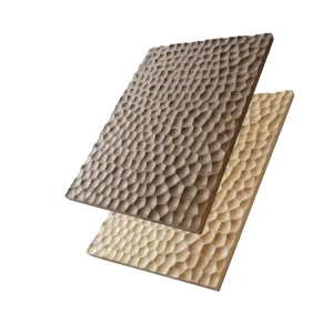 Wood Plank Board Timber Exterior Wall Acoustic Decoration Panels for Insulated Siding