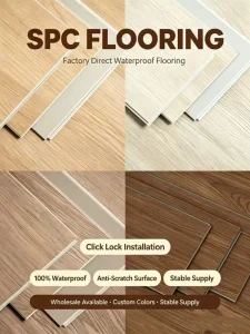 Wood Plastic Indoor Floor