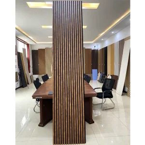 Wood Soundproof Fireproof MDF Acoustic Panel Contemporary Design Customized Color Custom Size 1 Year Warranty Indoor Use