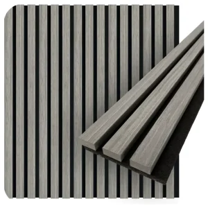 Wooden Acoustic Wall Panels Soundproof Akupanel Acoustic Panels Wood Slat Acoustic Panels for Wall and Ceiling