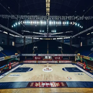 Wooden Maple Basketball Court Sports Floor with Waterproof Indoor Flooring for Tennis Courts