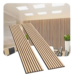 Wooden Panels Wall Decor Interior Akupanel Sound Absorbing Acoustic Wood Panels Soundproof Wall Panel