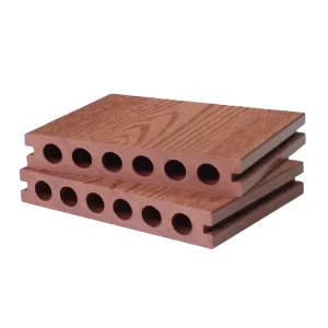 Woodgrain Wpc Planks and Decking Wood Plastic Composite Wpc Floor Decking Board