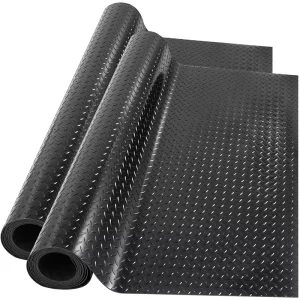 Workshop Corridor Industrial Floor Mat Factory Grain PVC Plastic Anti-slip Floor Mats