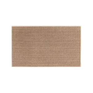 Woven Kitchen Floor Mat with Rubber Backing, Non-Slip, Cushioned, Water-Absorbent, Washable Doormat Runner