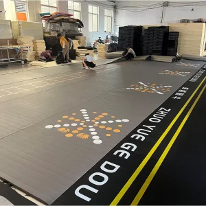 Wrestling Competition Floor Gymnastics Mat Training Soft XPE+PVC Material 5cm Thick Unisex 10×10