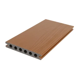 XF-G002 Co-Extrusion WPC Decking Flooring Typical Wood Plastic Composite Deck System