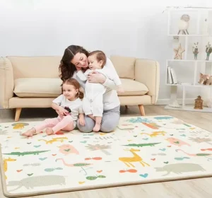 XPE 2cm Baby Crawling Mat, Anti-Slip, Warm, Washable, Non-Toxic, Cold and Moisture-Proof, Pet-Friendly