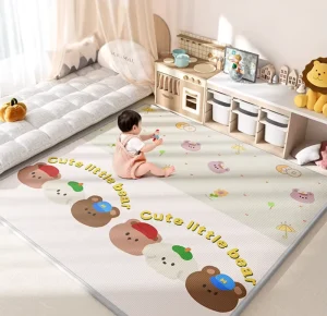 XPE Foam Baby Crawling Mat, Thick Cushioned, Anti-Slip, Non-Toxic, Odorless, Formaldehyde-Free