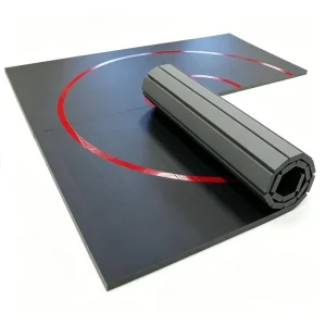 XPE Roll-Out Gym Mat for Home Yoga, Pilates and Stretching