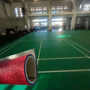 Xuanta Free Samples Factory Manufacturer PVC Indoor Portable Badminton Court Mat Anti Skidding Waterproof Sport Floor