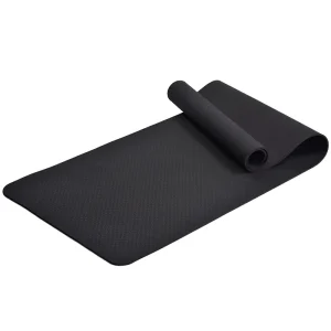 Yoga Mat 183x61x0.8cm NBR TPE 8mm Thick Non Slip Carrying Strap Pilates Gym Aerobics Stretching Training