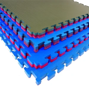 Yujishan Puzzle Martial Arts Mat Tatami Aikido Training Double Side EVA Taekwondo Judo Tatami Mat Exercise Equipment Mats