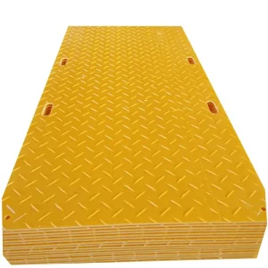 ZSPE Heavy Duty Temporary Ground Protection Road Mats Manufacturers HDPE Plastic Floor Mat